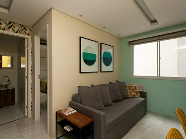 Foto do Apartamento - Apartamento tipo para venda em Bela Vista com 1 quarto, 33m² | Lares e Andares Imóveis