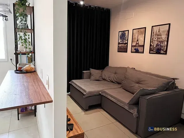 Apartamento 1 quarto e 1 banheiro, à venda, no bairro Balneário Tropical em Paulínia