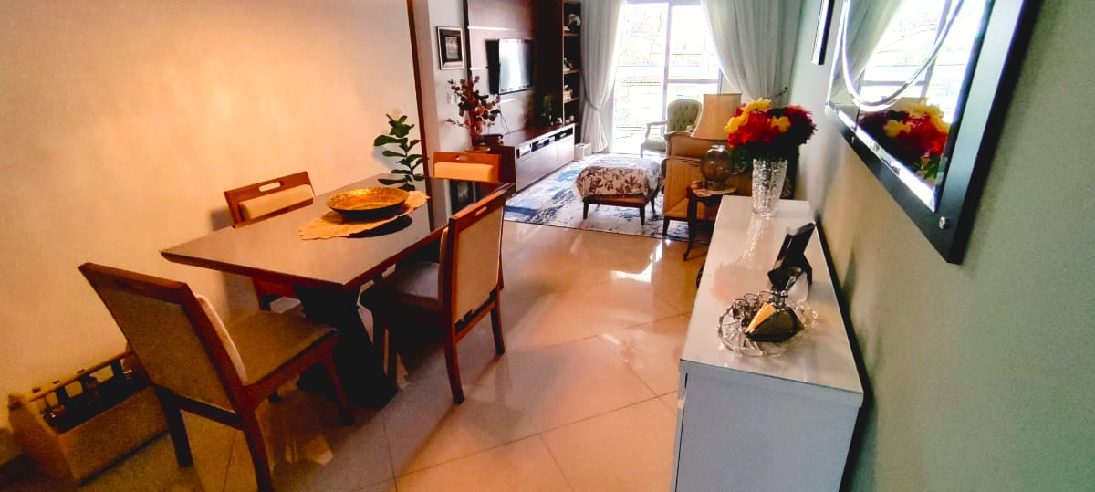 Foto do Apartamento-Apartamento tipo para venda em Rudge Ramos Vila Caminho Do Mar com 3 quartos, sendo 1 suíte, 96m²