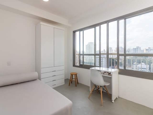 Foto do Apartamento - Apartamento tipo para venda em Vila Mariana com 1 quarto, 20m² | Lares e Andares Imóveis