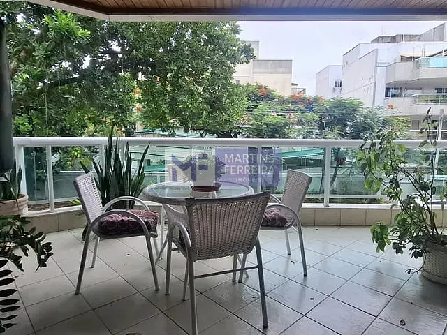 Apartamento com 141m² 4 quartos e 4 banheiros, à venda, no bairro Recreio dos Bandeirantes em Rio de Janeiro