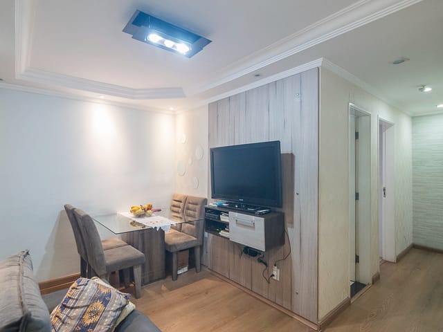 Foto do Apartamento - Apartamento tipo para venda em Taboão com 2 quartos, sendo 1 suíte, 54m² | Lares e Andares Imóveis