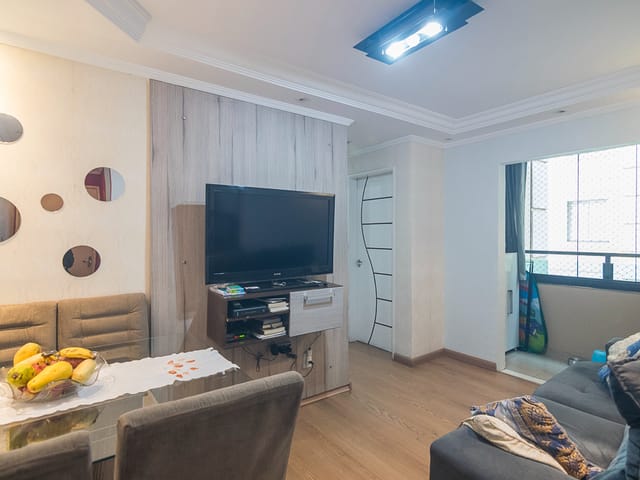 Foto do Apartamento - Apartamento tipo para venda em Taboão com 2 quartos, sendo 1 suíte, 54m² | Lares e Andares Imóveis