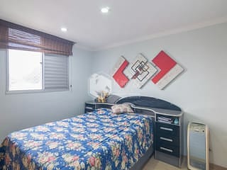 Foto do Apartamento-Apartamento tipo para venda em Taboão com 2 quartos, sendo 1 suíte, 54m²