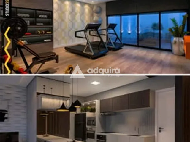 Apartamento com 101m² 1 quarto e 1 banheiro, à venda, no bairro Centro em Ponta Grossa