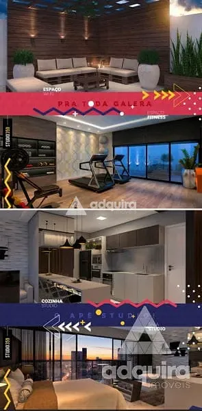 Apartamento, 1 quarto, 56 m² - Foto 3