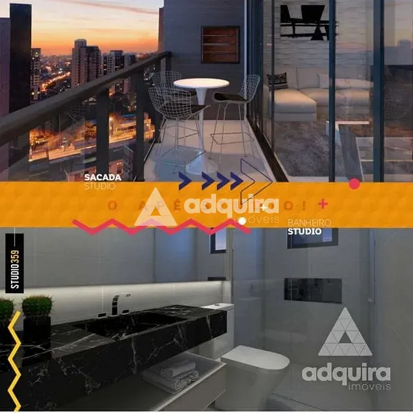 Apartamento, 1 quarto, 56 m² - Foto 2