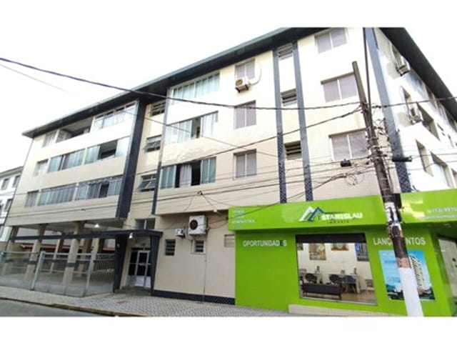Foto do Apartamento - Apartamento tipo para venda em Canto do Forte com 1 quarto, 41m² | Lares e Andares Imóveis