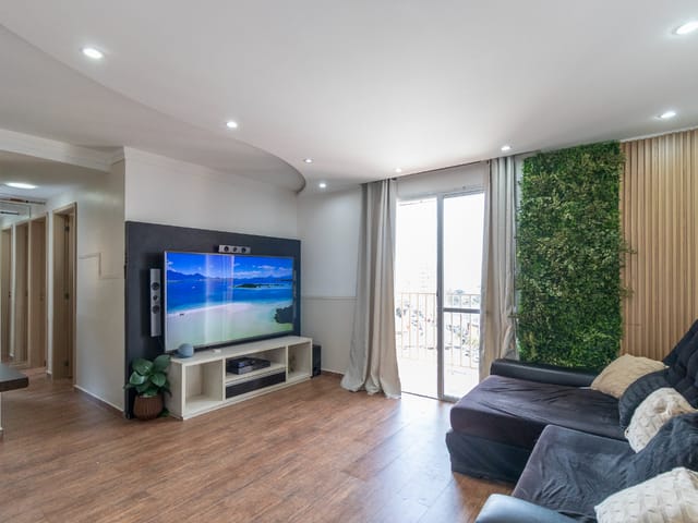 Foto do Apartamento - Apartamento tipo para venda em Taboão com 3 quartos, sendo 1 suíte, 72m² | Lares e Andares Imóveis