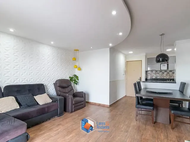 Apartamento com 72m² 3 quartos e 2 banheiros, à venda, no bairro Taboão em Diadema