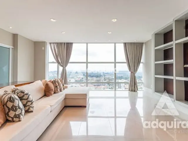 Apartamento com 360m² 3 quartos e 4 banheiros, à venda, no bairro Oficinas em Ponta Grossa