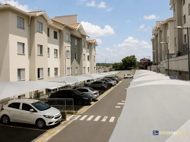 Apartamento 2 quartos e 1 banheiro, à venda, no bairro Residencial Cosmos em Campinas
