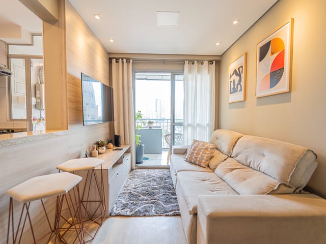 Foto do Apartamento - Apartamento tipo para venda em Vila Santa Catarina com 2 quartos, 50m² | Lares e Andares Imóveis