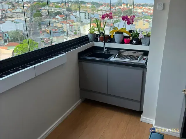 Apartamento 2 quartos e 1 banheiro, à venda, no bairro Parque Erasmo Assunção em Santo André