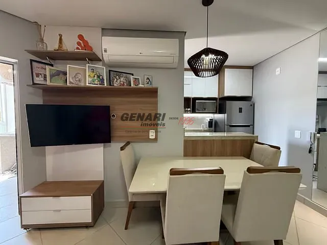 Apartamento com 67m² 3 quartos e 2 banheiros, à venda, no bairro Jardim Bela Vista em Indaiatuba