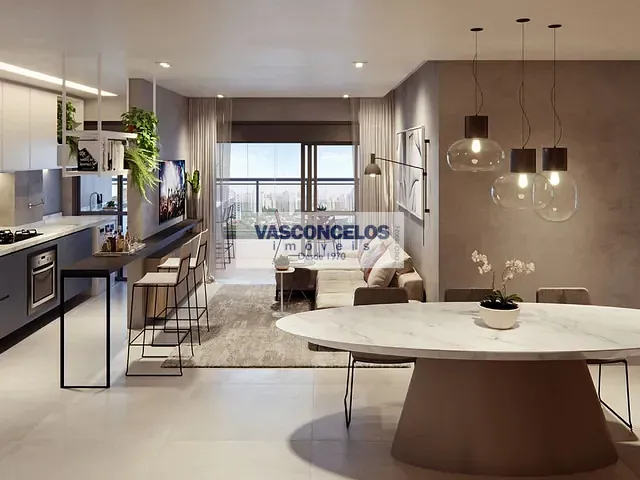 Apartamento com 70m² 2 quartos e 2 banheiros, à venda, no bairro Royal Park em São José dos Campos