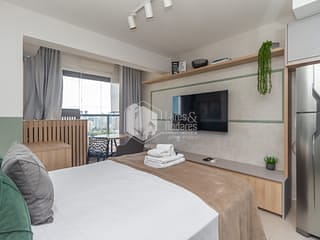 Foto do Apartamento-Apartamento tipo para venda em Alto Da Boa Vista com 1 quarto, sendo 1 suíte, 25m²