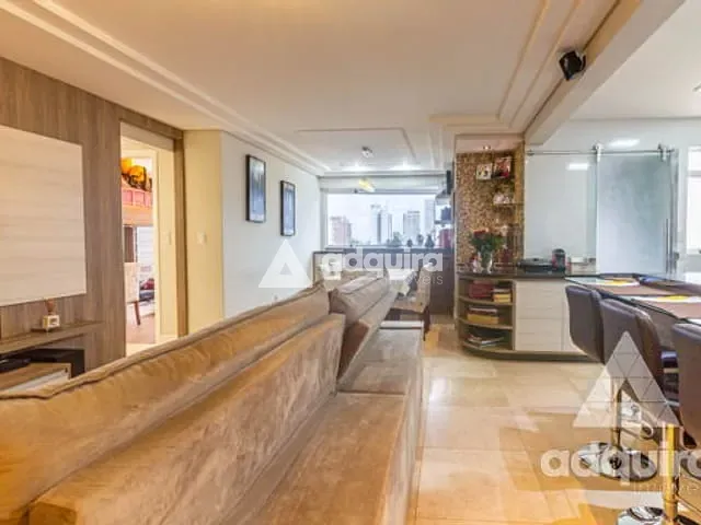 Apartamento com 175m² 3 quartos e 2 banheiros, à venda, no bairro Centro em Ponta Grossa