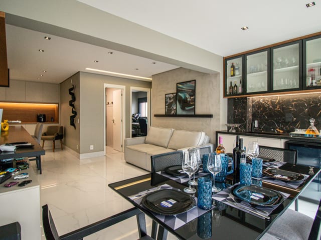 Foto do Apartamento - Apartamento para venda em Jardim Independência com 2 quartos, sendo 1 suíte , 78m² | Lares e Andares Imóveis