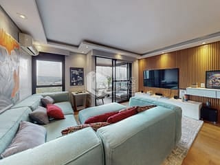 Foto do Apartamento-Apartamento tipo para venda em Pinheiros com 1 quarto, sendo 1 suíte, 86m²