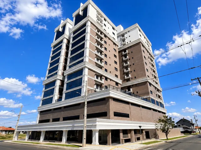 Locação - Apartamento Semimobiliado com 3 suítes (sendo 1 suíte master), 3 vagas, Espaço Gourmet, 216 m² - Centro, Carambeí