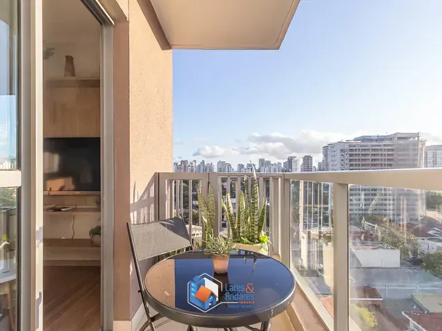 Apartamento com 53m² 1 quarto e 1 banheiro, à venda, no bairro Indianópolis em São Paulo