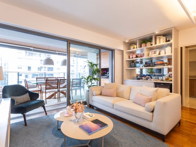 Foto do Apartamento - Apartamento tipo para venda em Brooklin Novo com 3 quartos, sendo 1 suíte, 131m² | Lares e Andares Imóveis
