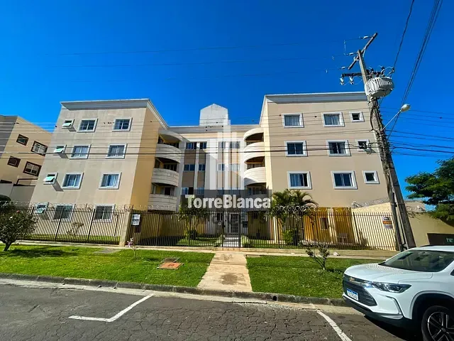 Apartamento com 80m² 3 quartos e 2 banheiros, para alugar, no bairro Uvaranas em Ponta Grossa