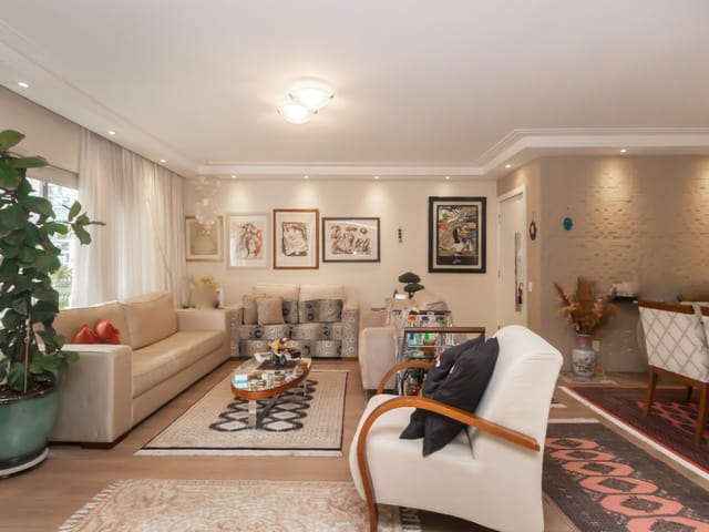 Foto do Apartamento - Apartamento para venda em Indianópolis com 4 quartos, sendo 2 suítes , 158m² | Lares e Andares Imóveis