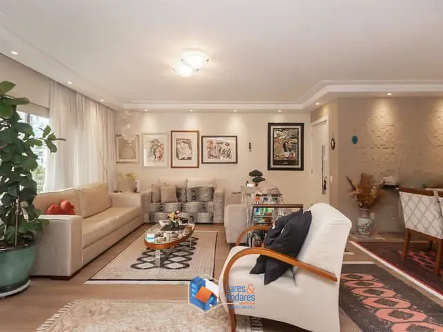 Apartamento com 158m² 4 quartos e 4 banheiros, à venda, no bairro Indianópolis em São Paulo