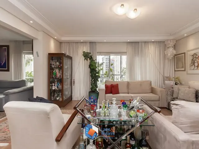 Apartamento com 158m² 4 quartos e 4 banheiros, à venda, no bairro Indianópolis em São Paulo