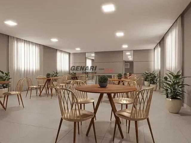 Apartamento com 55m² 2 quartos e 1 banheiro, à venda, no bairro Mato Dentro em Indaiatuba
