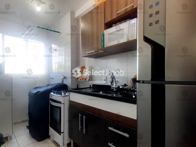 Apartamento com 43m² 2 quartos e 1 banheiro, à venda, no bairro Jardim Mauá em Mauá