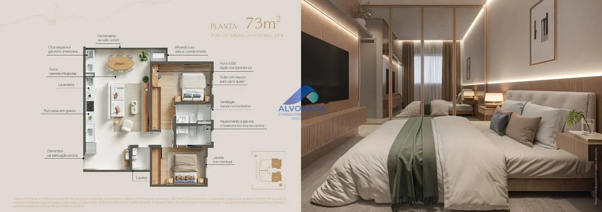 Apartamento, 2 quartos, 73 m² - Foto 15