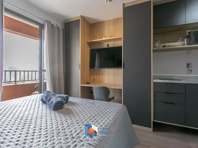 Apartamento com 25m² 1 quarto e 1 banheiro, à venda, no bairro Vila Mariana em São Paulo