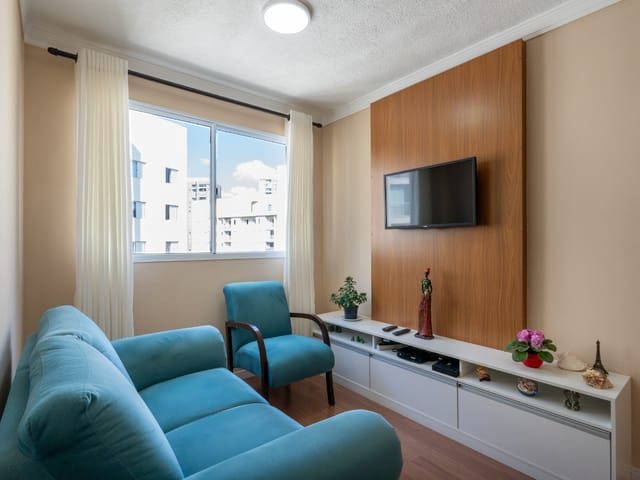 Foto do Apartamento - Apartamento tipo para venda em Parque Reboucas com 2 quartos, 43m² | Lares e Andares Imóveis