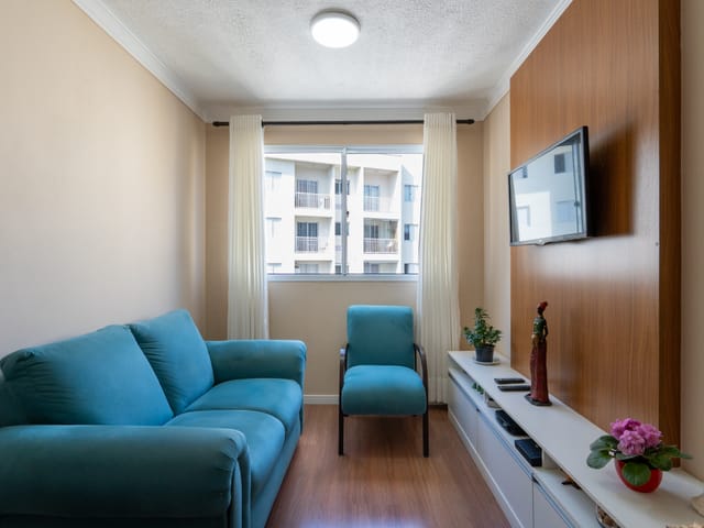Foto do Apartamento - Apartamento tipo para venda em Parque Reboucas com 2 quartos, 43m² | Lares e Andares Imóveis
