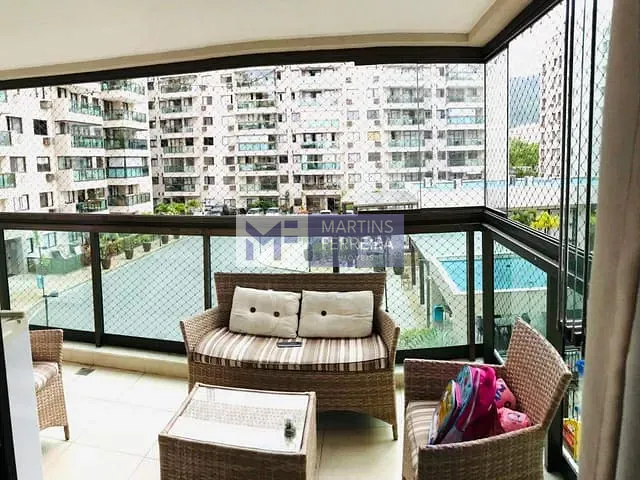 Apartamento com 81m² 3 quartos e 3 banheiros, à venda, no bairro Recreio dos Bandeirantes em Rio de Janeiro