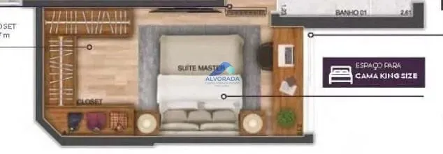 Apartamento, 3 quartos, 76 m² - Foto 7