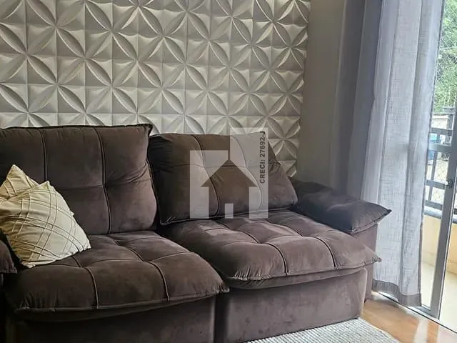 Apartamento com 58m² 2 quartos e 1 banheiro, para alugar, no bairro Colônia em Jundiaí