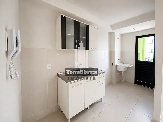 Apartamento com 60m² 2 quartos e 2 banheiros, à venda ou para alugar, no bairro Uvaranas em Ponta Grossa