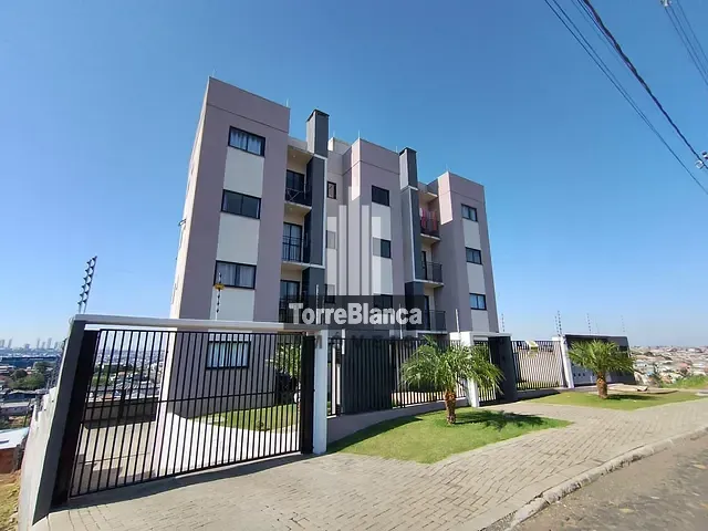 Apartamento com 60m² 2 quartos e 1 banheiro, para alugar, no bairro Chapada em Ponta Grossa