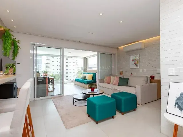 Apartamento 2 quartos e 2 banheiros, à venda, no bairro Indianópolis em São Paulo