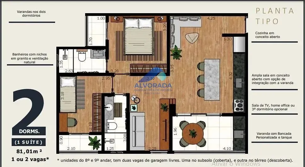 Apartamento, 3 quartos, 81 m² - Foto 6