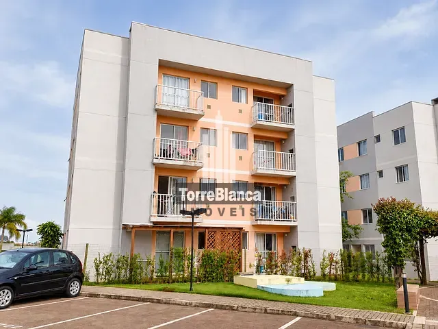 Apartamento com 50m² 2 quartos e 1 banheiro, para alugar, no bairro Uvaranas em Ponta Grossa