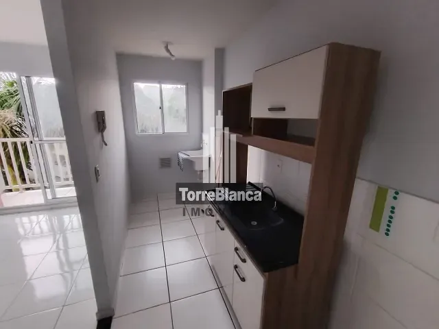 Apartamento com 50m² 2 quartos e 1 banheiro, para alugar, no bairro Uvaranas em Ponta Grossa