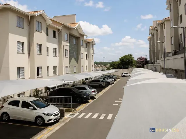 Apartamento 2 quartos e 1 banheiro, à venda, no bairro Residencial Cosmos em Campinas