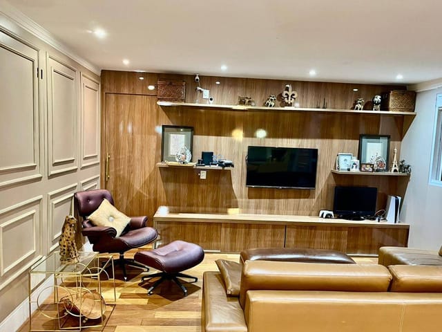Apartamento com 177m² 3 quartos e 5 banheiros, à venda, no bairro Jardim Anália Franco em São Paulo