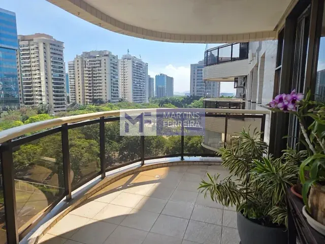 Apartamento com 100m² 2 quartos e 3 banheiros, para alugar, no bairro Barra da Tijuca em Rio de Janeiro
