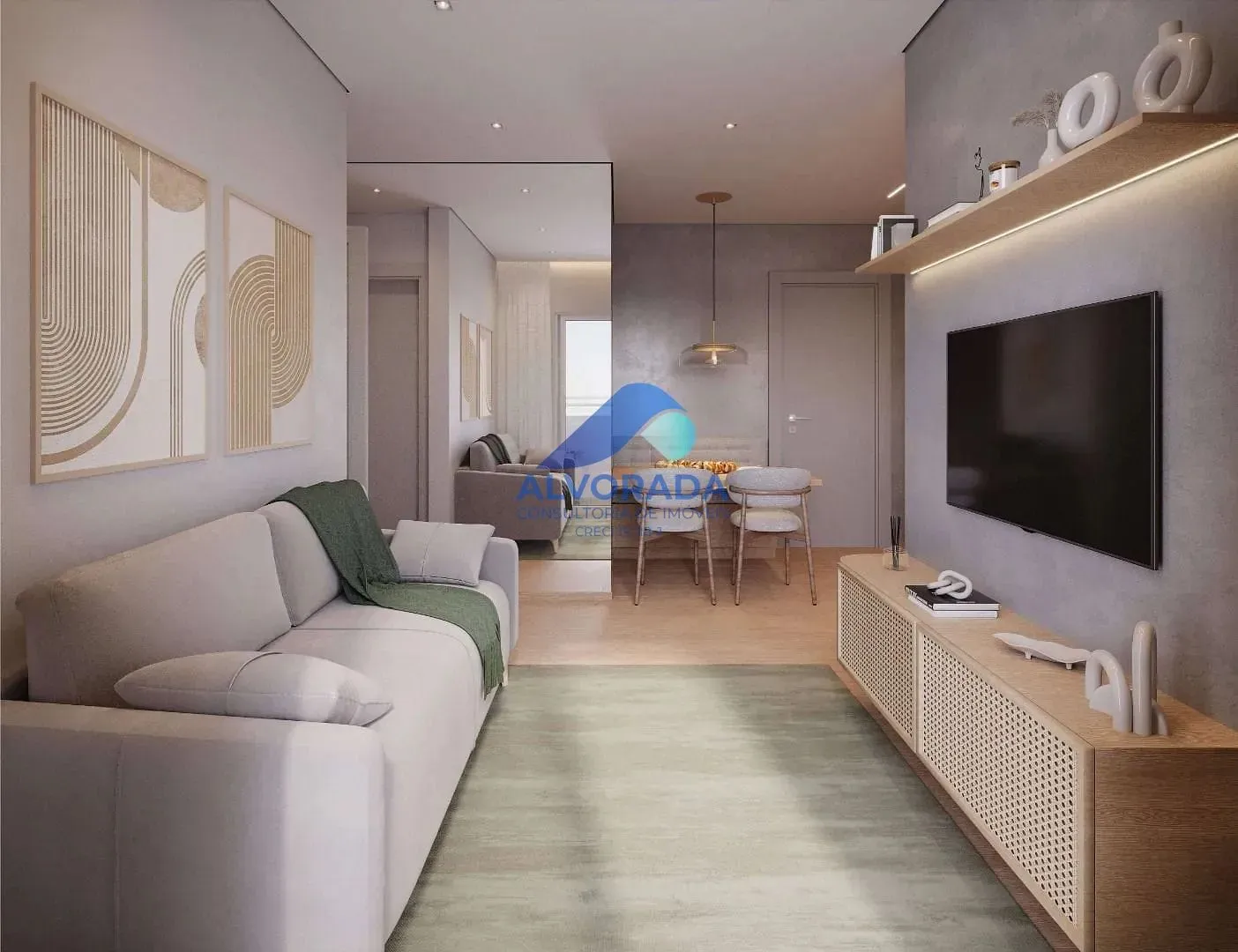 Apartamento, 2 quartos, 42 m² - Foto 1